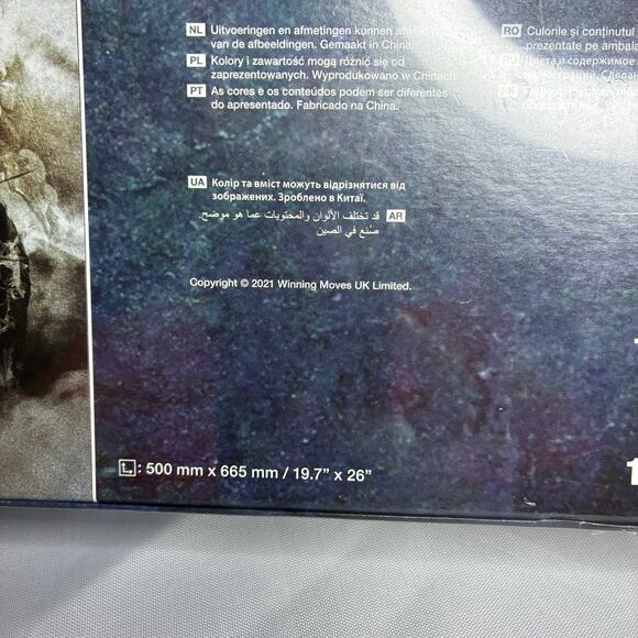 Lord of the Rings The Host of Mordor 1000 piece Puzzle Winning Moves 2021 Sealed - Picture 4 of 9